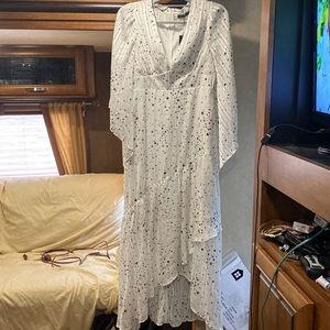 Nasty Gal NWT star print maxi dress